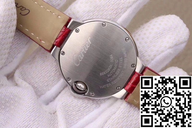 ModernLook Ballon Bleu De Cartier 33MM WSBB0022 TW Factory Red Dial 1330