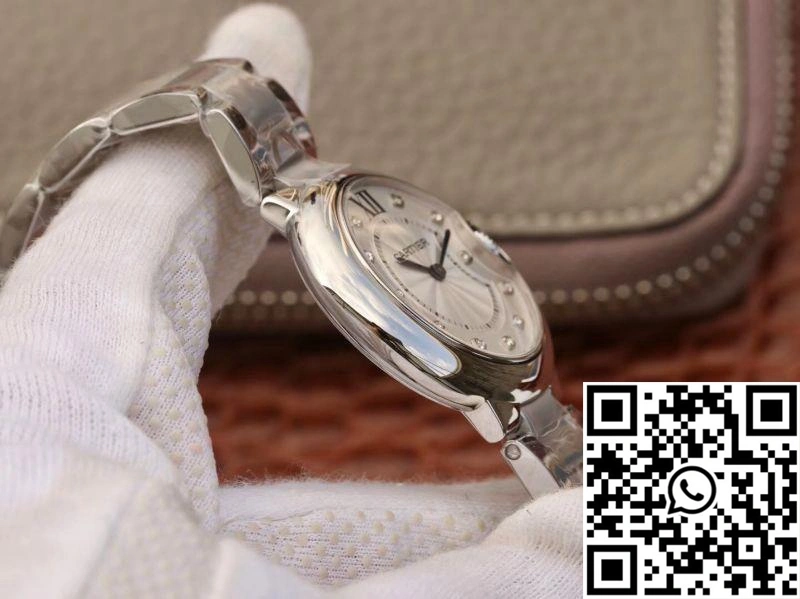 Ballon Bleu De Cartier 33mm V6 Factory White Dial WaterResistant 1389