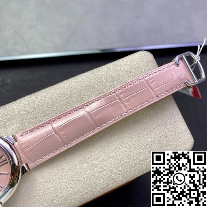 EasyMatch Ballon Bleu De Cartier 36MM WSBB0007 3K Factory Pink Strap 1364