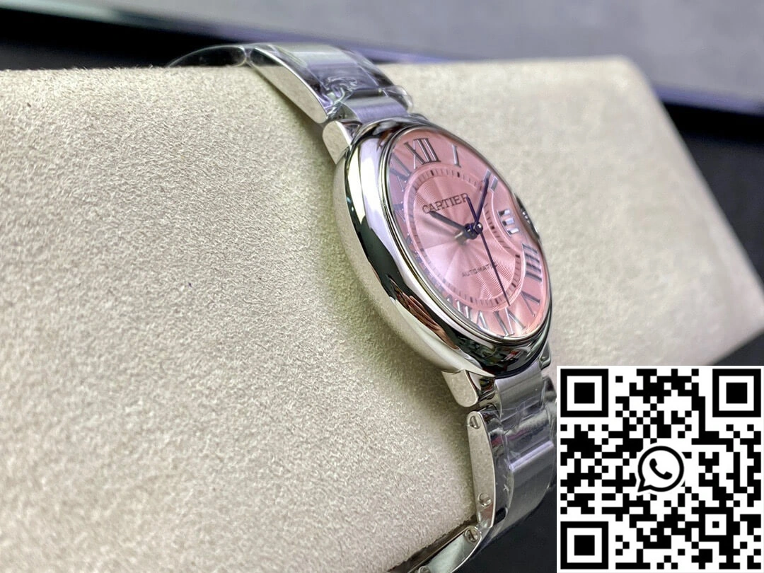 Attractive Ballon Bleu De Cartier 36MM WSBB0007 3K Factory Stainless Steel Strap 1357