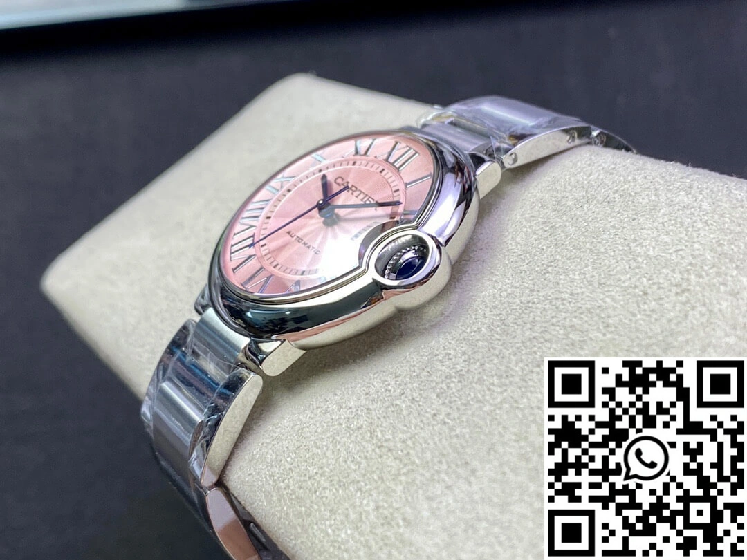 Attractive Ballon Bleu De Cartier 36MM WSBB0007 3K Factory Stainless Steel Strap 1357