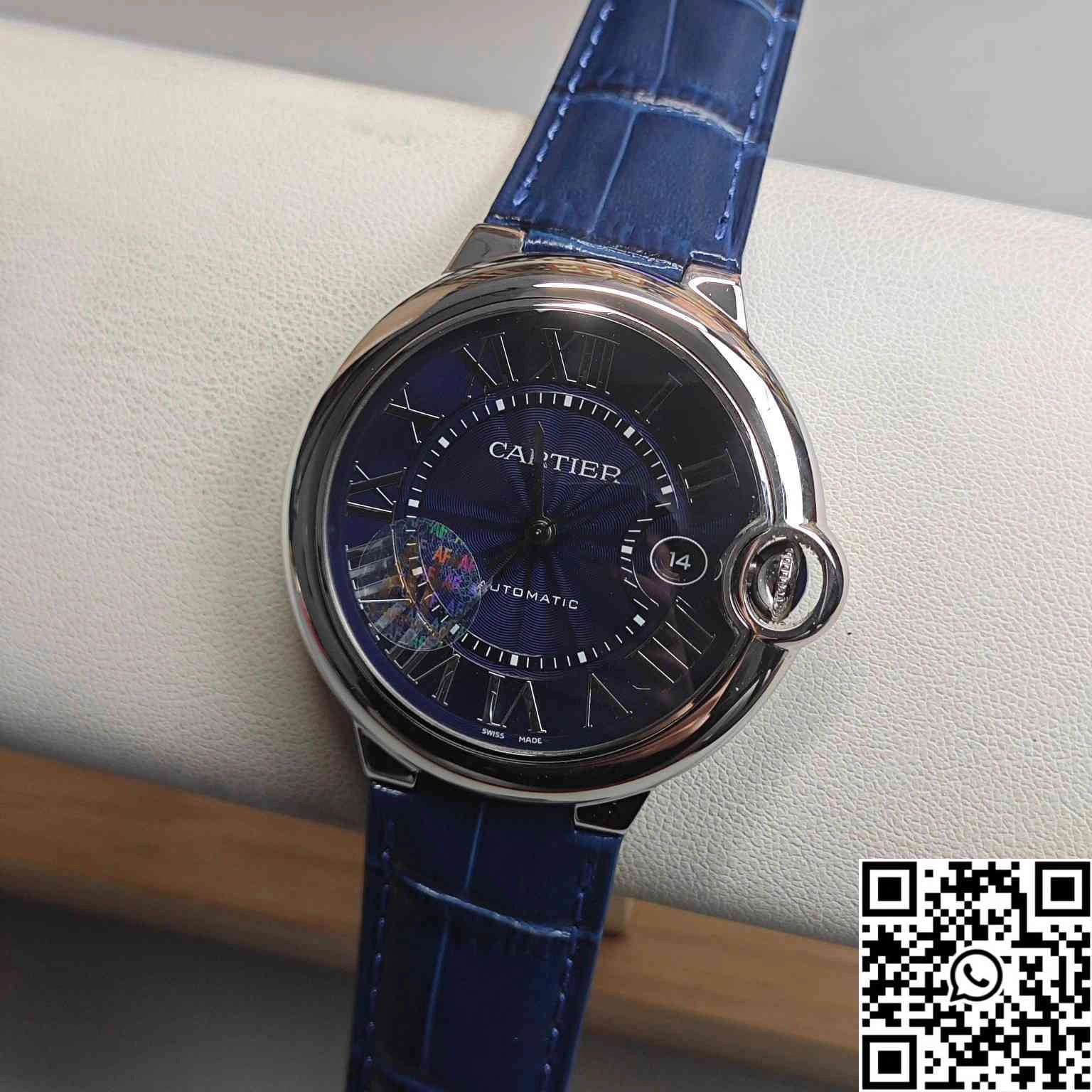 Original Ballon Bleu De Cartier 42MM CRWSBB0027 AF Factory Blue Dial 1363