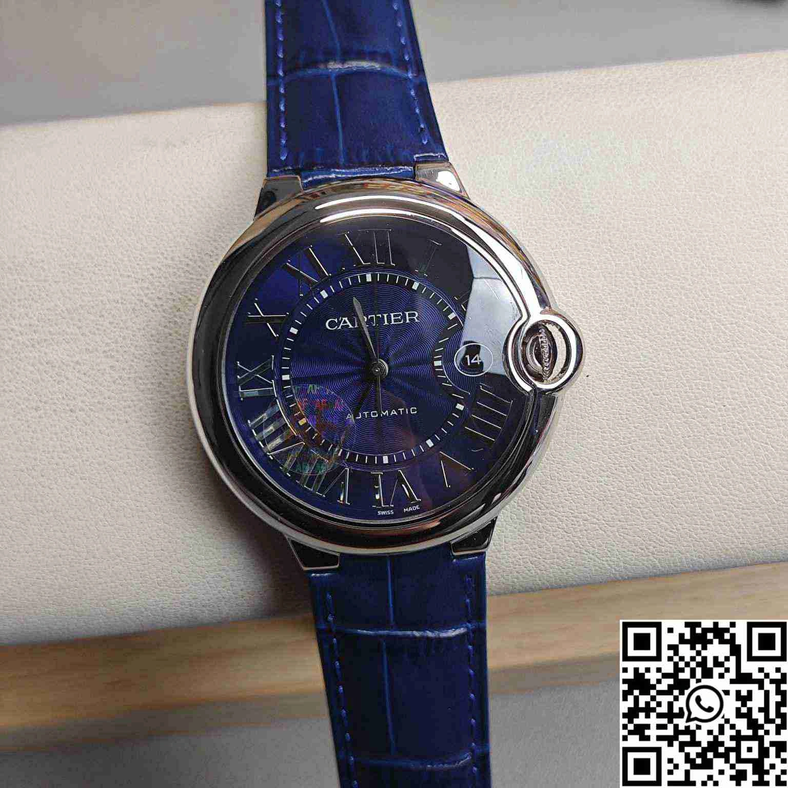 Original Ballon Bleu De Cartier 42MM CRWSBB0027 AF Factory Blue Dial 1363
