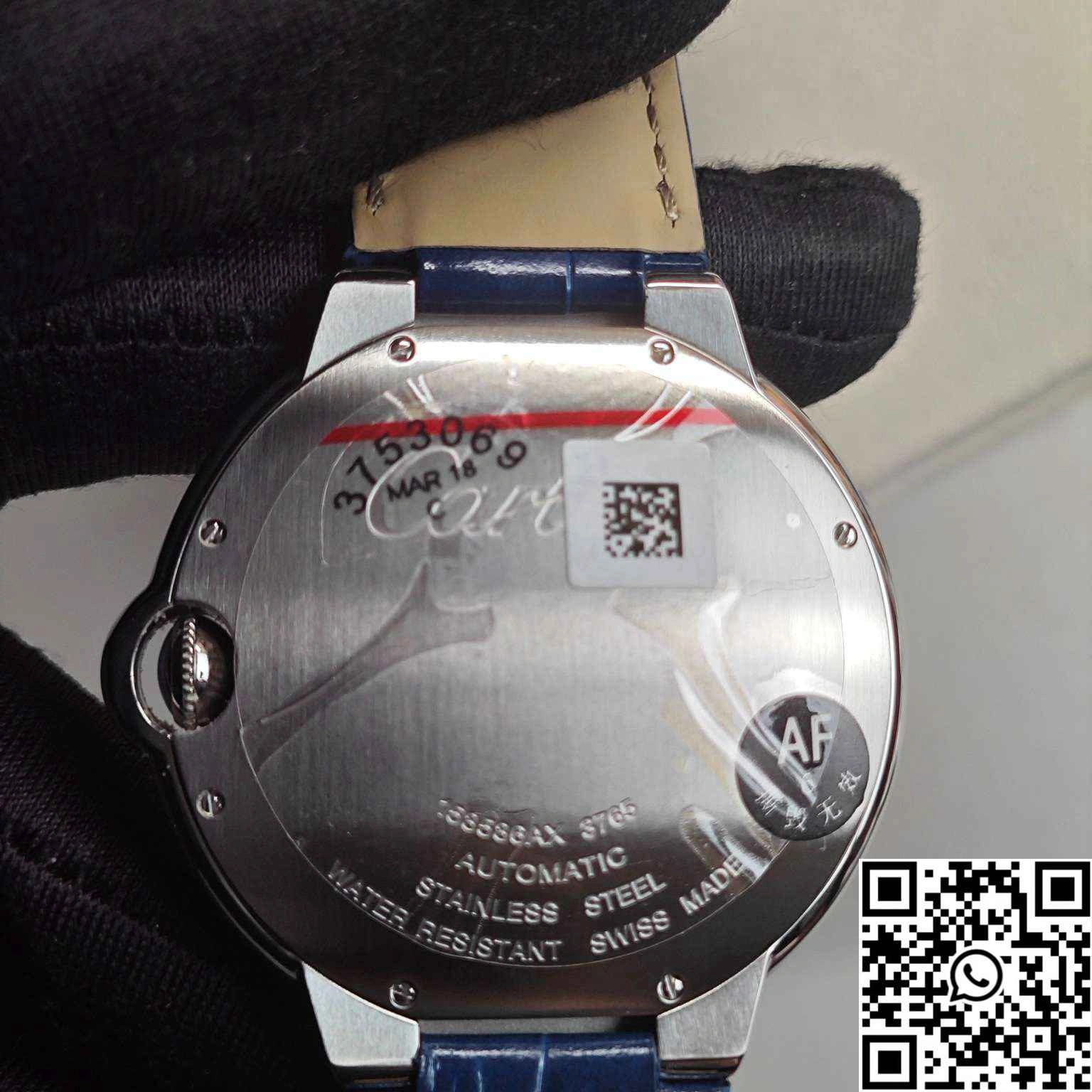 Original Ballon Bleu De Cartier 42MM CRWSBB0027 AF Factory Blue Dial 1363