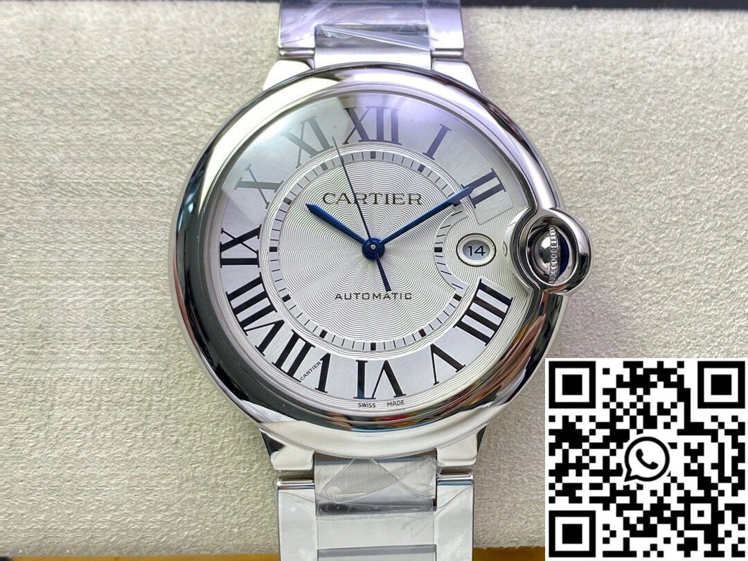 Ballon Bleu De Cartier 42MM W69012Z4 3K Factory White Dial EasyMatch 1356