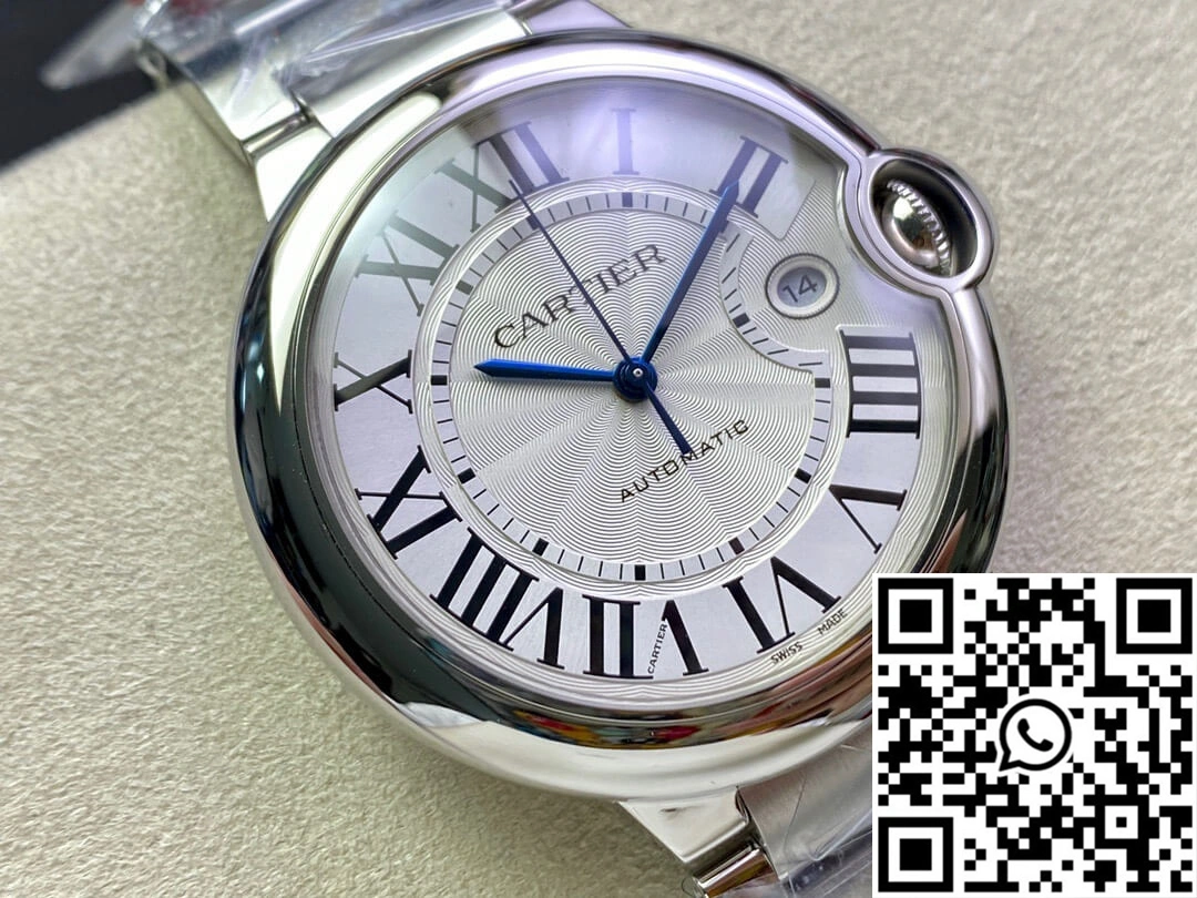 Ballon Bleu De Cartier 42MM W69012Z4 3K Factory White Dial EasyMatch 1356