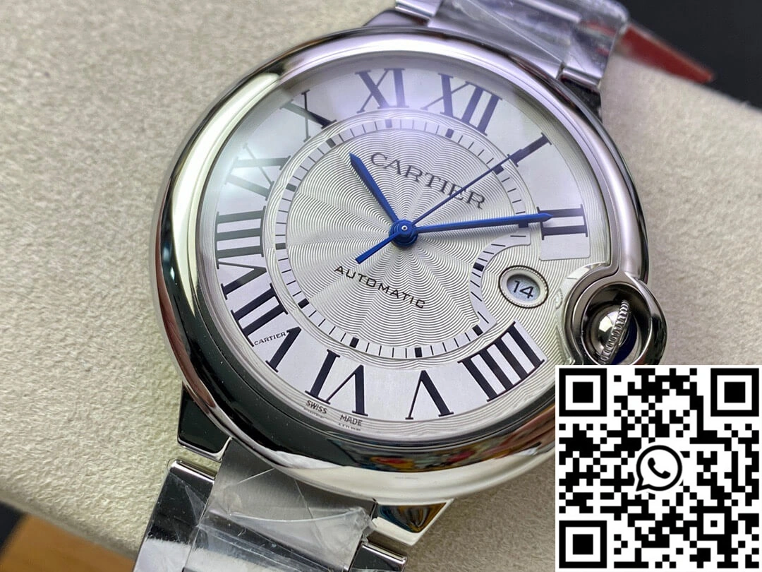 Ballon Bleu De Cartier 42MM W69012Z4 3K Factory White Dial EasyMatch 1356