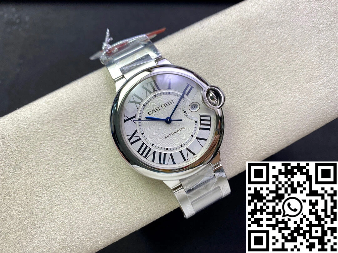 Ballon Bleu De Cartier 42MM W69012Z4 3K Factory White Dial EasyMatch 1356
