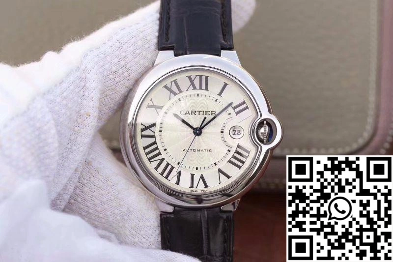 Lightweight Ballon Bleu De Cartier 42MM W6901351 V9 Factory Silver Dial 1373