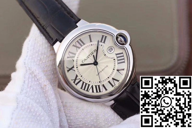 Lightweight Ballon Bleu De Cartier 42MM W6901351 V9 Factory Silver Dial 1373