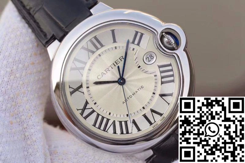 Lightweight Ballon Bleu De Cartier 42MM W6901351 V9 Factory Silver Dial 1373