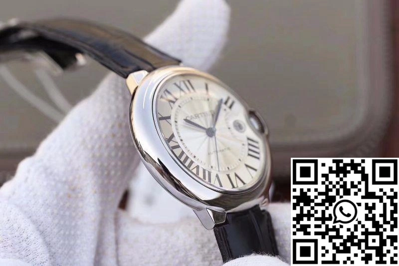 Lightweight Ballon Bleu De Cartier 42MM W6901351 V9 Factory Silver Dial 1373
