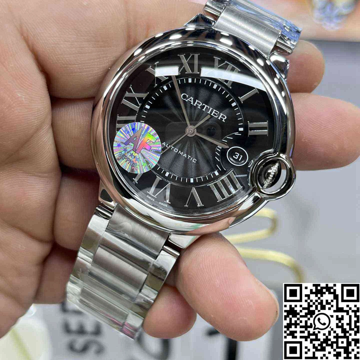 Ballon Bleu De Cartier 42MM W6920042 AF Factory Black Dial UrbanStyle 1358
