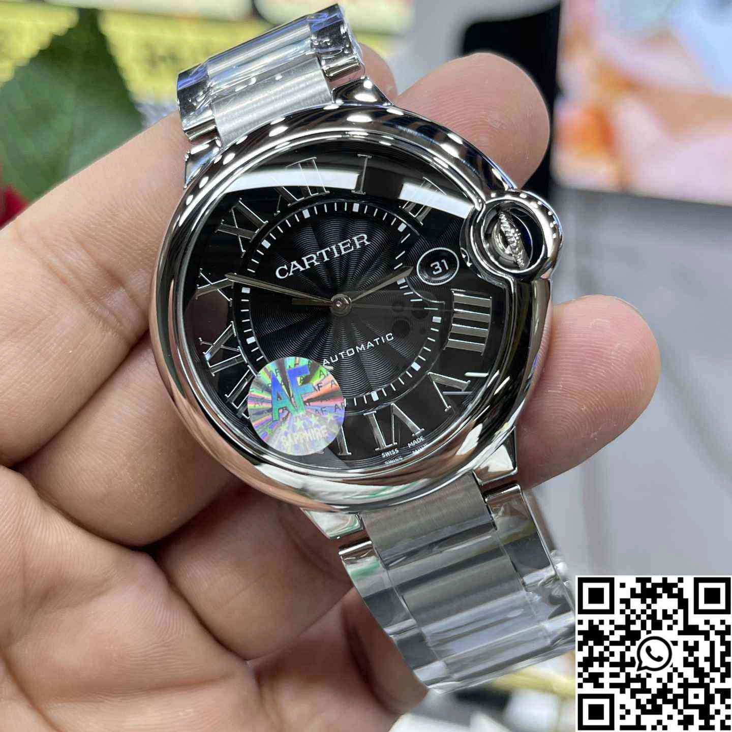 Ballon Bleu De Cartier 42MM W6920042 AF Factory Black Dial UrbanStyle 1358