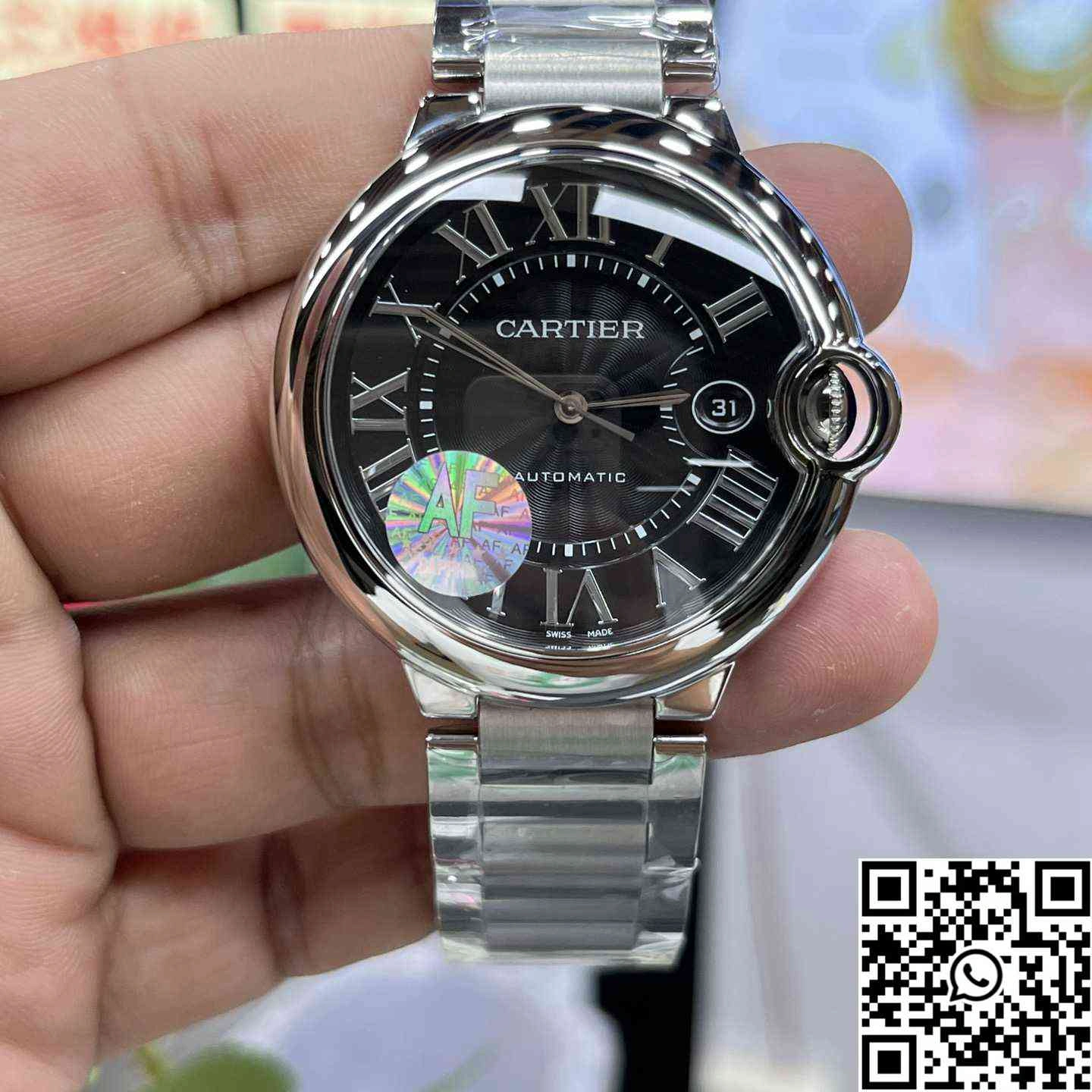 Ballon Bleu De Cartier 42MM W6920042 AF Factory Black Dial UrbanStyle 1358