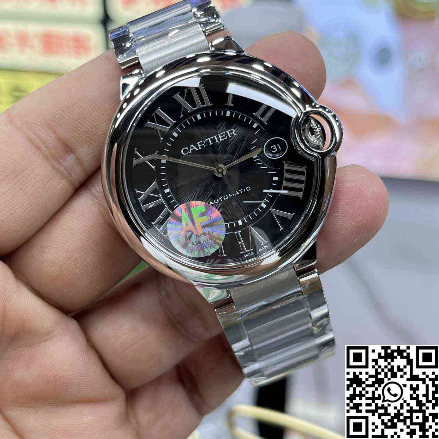 Ballon Bleu De Cartier 42MM W6920042 AF Factory Black Dial UrbanStyle 1358