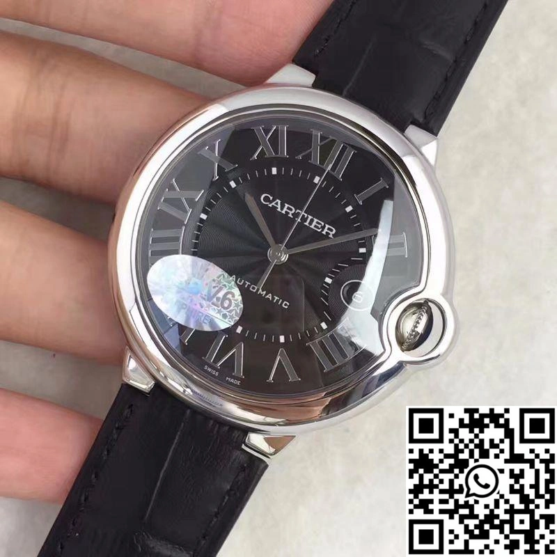 Effortless Ballon Bleu De Cartier 42MM WSBB0003 V6 Factory Black Dial 1376