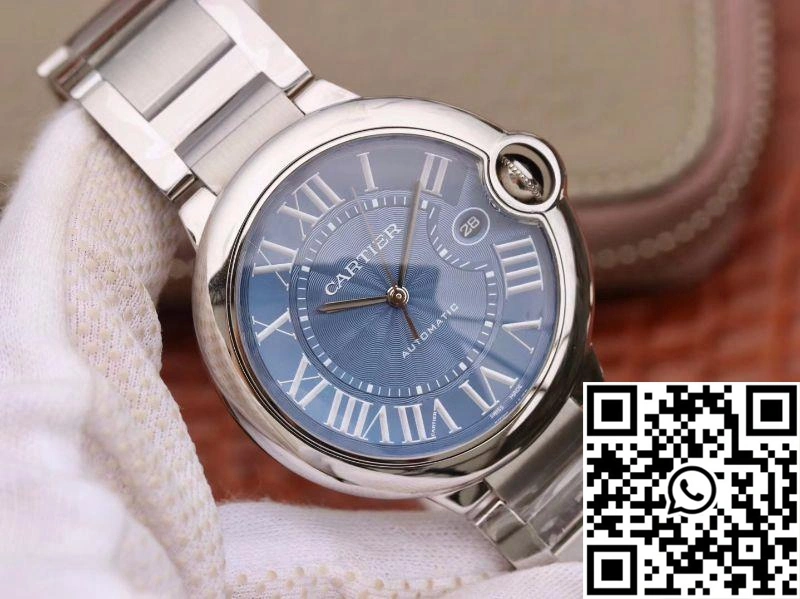 Comfortable Ballon Bleu De Cartier 42MM WSBB0025 V9 Factory Blue Dial 1360
