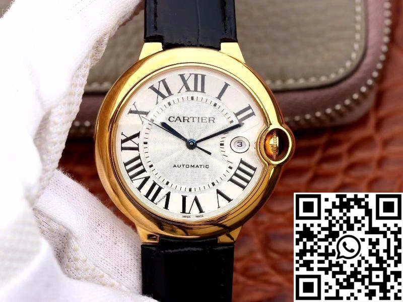 TechFriendly Ballon Bleu De Cartier 42mm W6900551 V9 Factory Silver Dial 1348