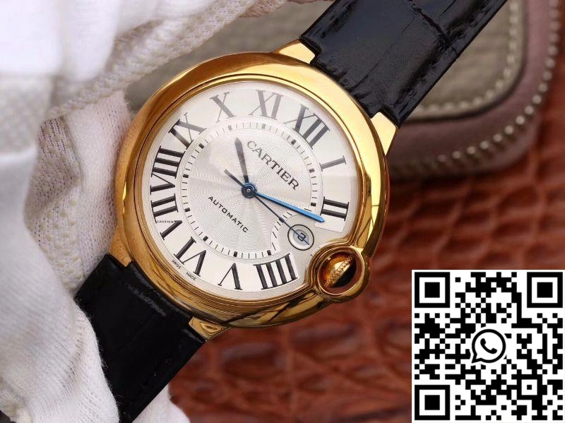 TechFriendly Ballon Bleu De Cartier 42mm W6900551 V9 Factory Silver Dial 1348