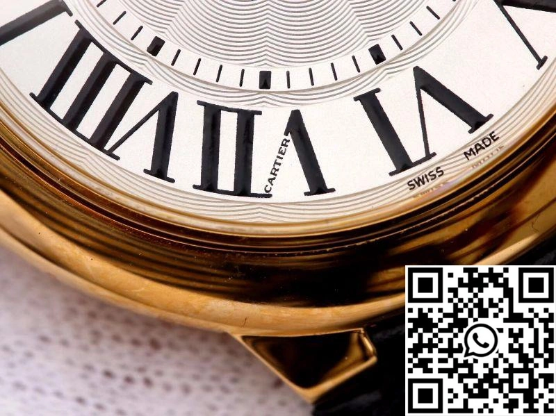 TechFriendly Ballon Bleu De Cartier 42mm W6900551 V9 Factory Silver Dial 1348