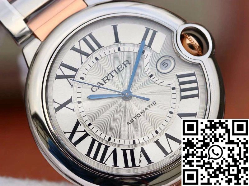 Ballon Bleu De Cartier 42mm W69009Z3 V6 Factory White Dial Sophisticated 1378