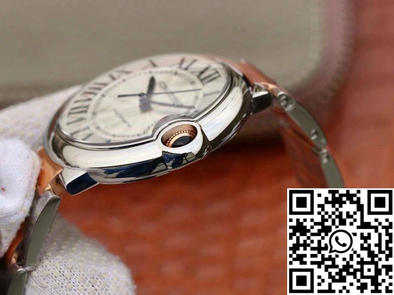 Ballon Bleu De Cartier 42mm W69009Z3 V6 Factory White Dial Sophisticated 1378