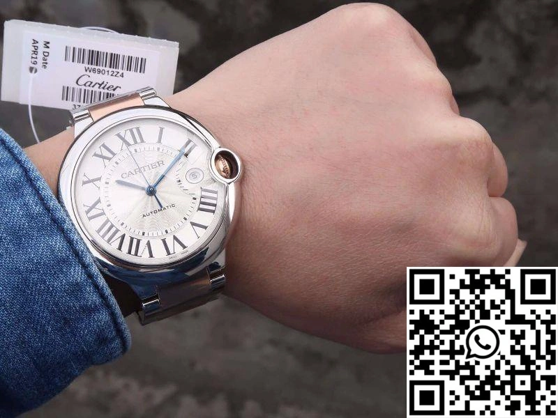 Ballon Bleu De Cartier 42mm W69009Z3 V6 Factory White Dial Sophisticated 1378
