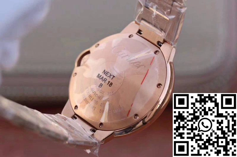 Ballon Bleu De Cartier Ladies 33MM W6920068 V9 Factory White Textured Dial Effortless 1353