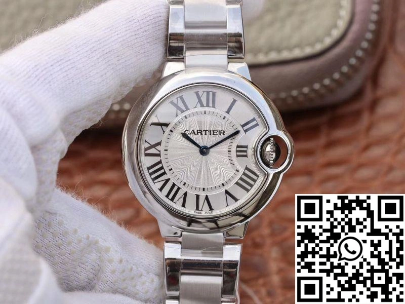 Ballon Bleu De Cartier V6 Factory Silver Dial Effortless 1341