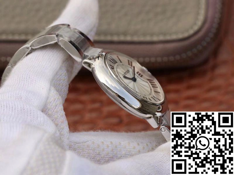 Ballon Bleu De Cartier V6 Factory Silver Dial Effortless 1341