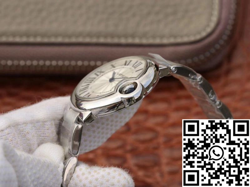 Ballon Bleu De Cartier V6 Factory Silver Dial Effortless 1341