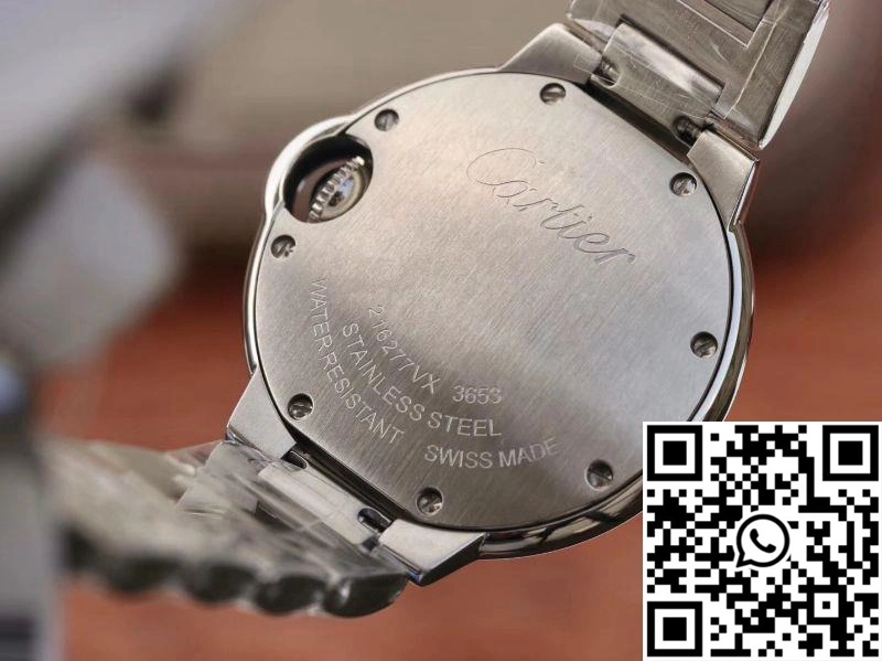 Ballon Bleu De Cartier V6 Factory Silver Dial Effortless 1341