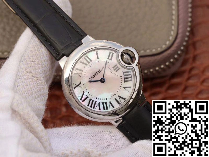 MultiPurpose Ballon Bleu De Cartier V6 Factory White Dial 1338