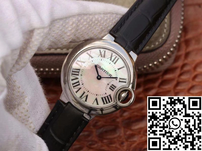 MultiPurpose Ballon Bleu De Cartier V6 Factory White Dial 1338