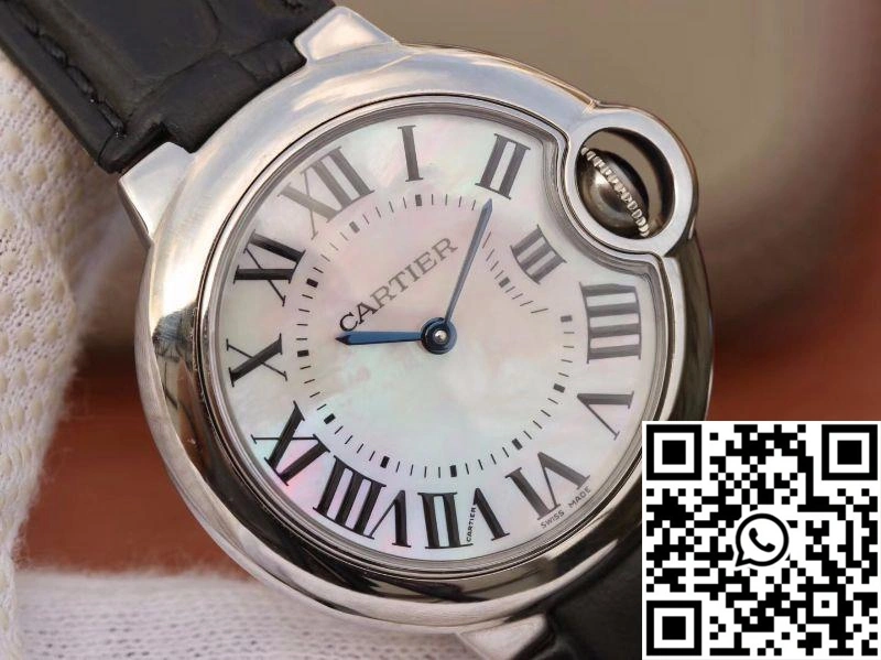 MultiPurpose Ballon Bleu De Cartier V6 Factory White Dial 1338