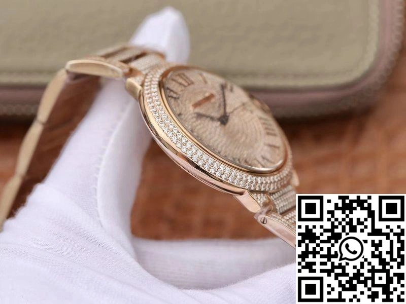 Timeless Ballon Bleu De Cartier W69006Z2 42mm TW Factory Rose Gold Diamonds Dial 1372
