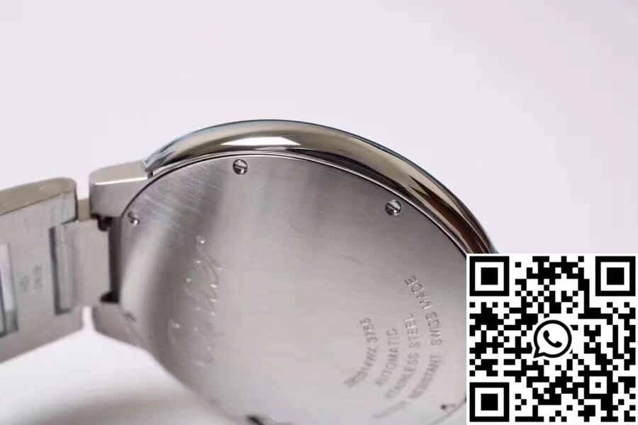 WeatherProof Ballon Bleu De Cartier W69012Z4 V6 Factory Silver Dial 1393