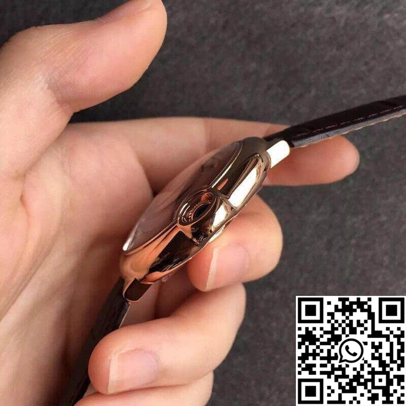 Comfortable Ballon Bleu De Cartier W6920037 V6 Factory Chocolate Color Dial 1369