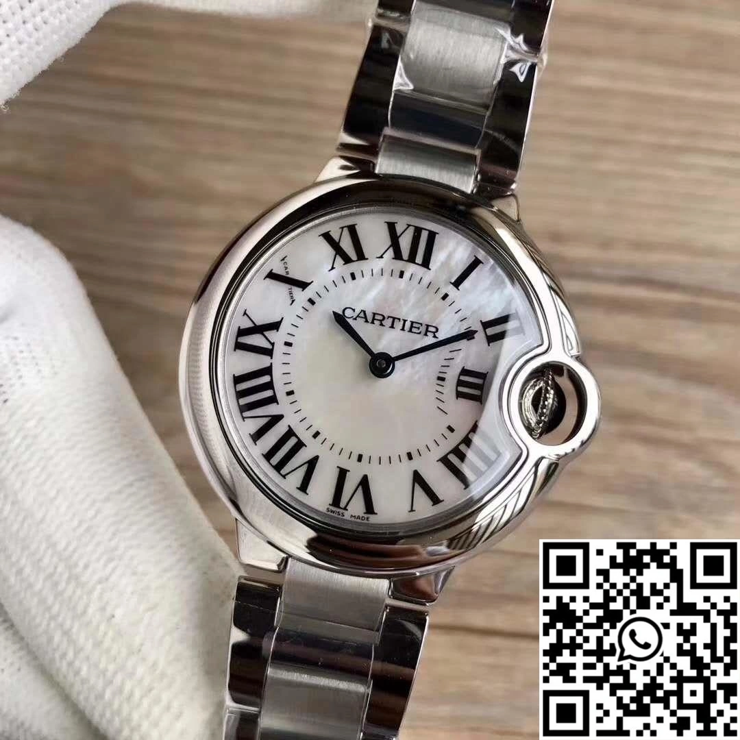 Ballon Bleu De Cartier W6920084 33MM V6 Factory Silver Dial Thermal 1388