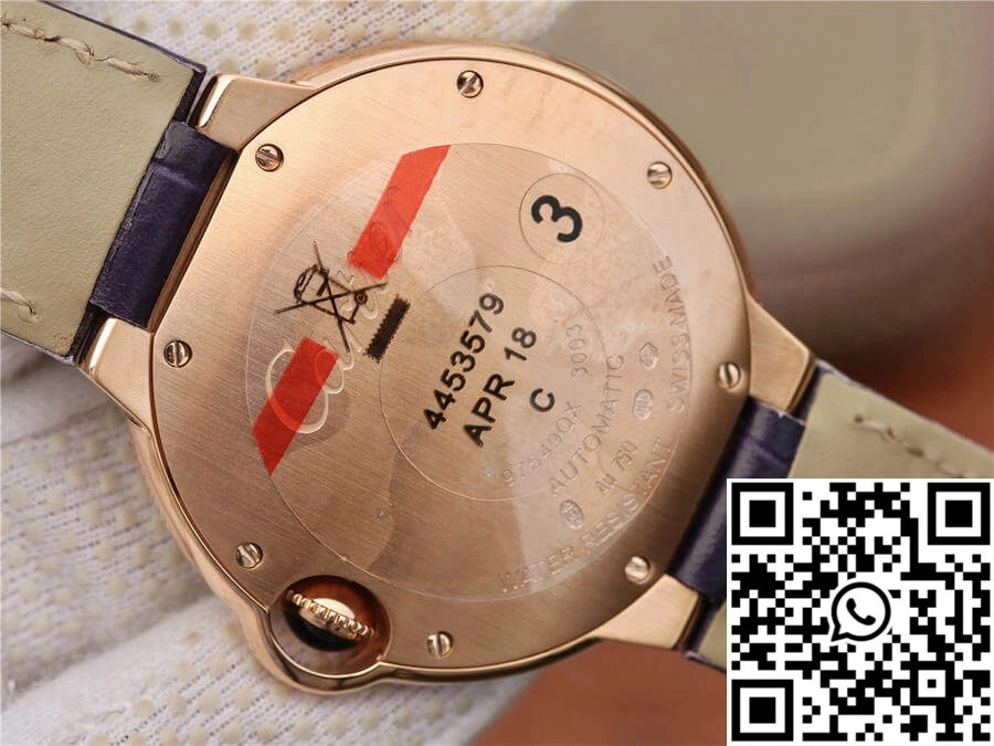 Ballon Bleu De Cartier WE902066 V6 Factory V4 Rose Gold Trendsetting 1365