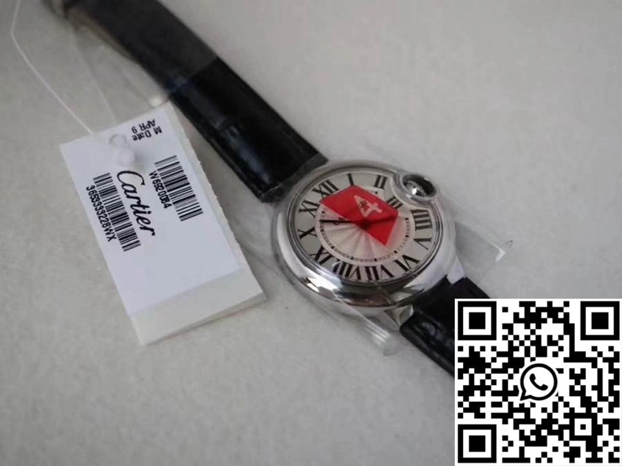 Lightweight Ballon Bleu De Cartier WE902073 33MM V6 Factory Silver Dial 1382