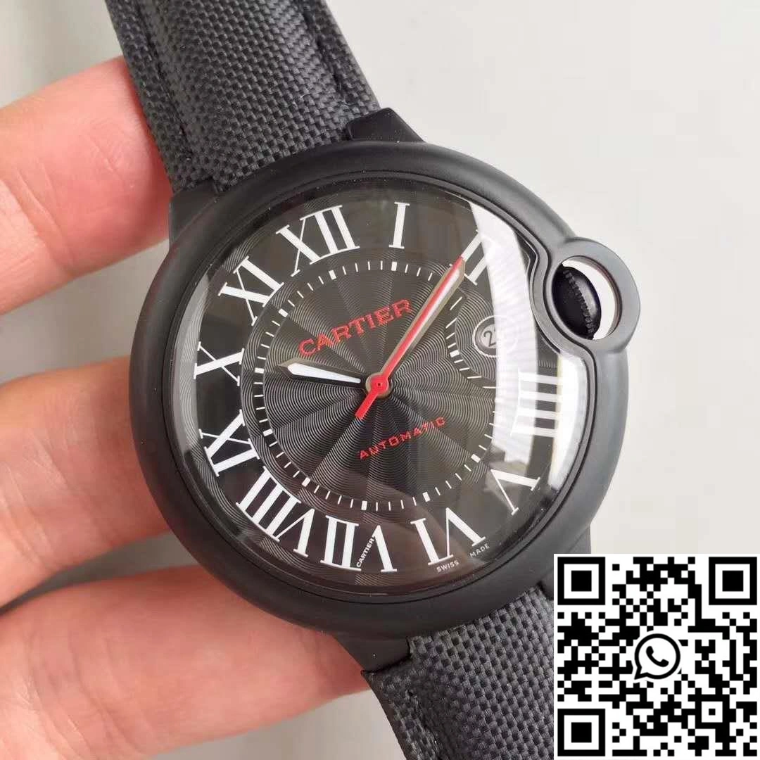 Practical Ballon Bleu De Cartier WSBB0015 42MM HBB V6 Factory Black Dial 1386