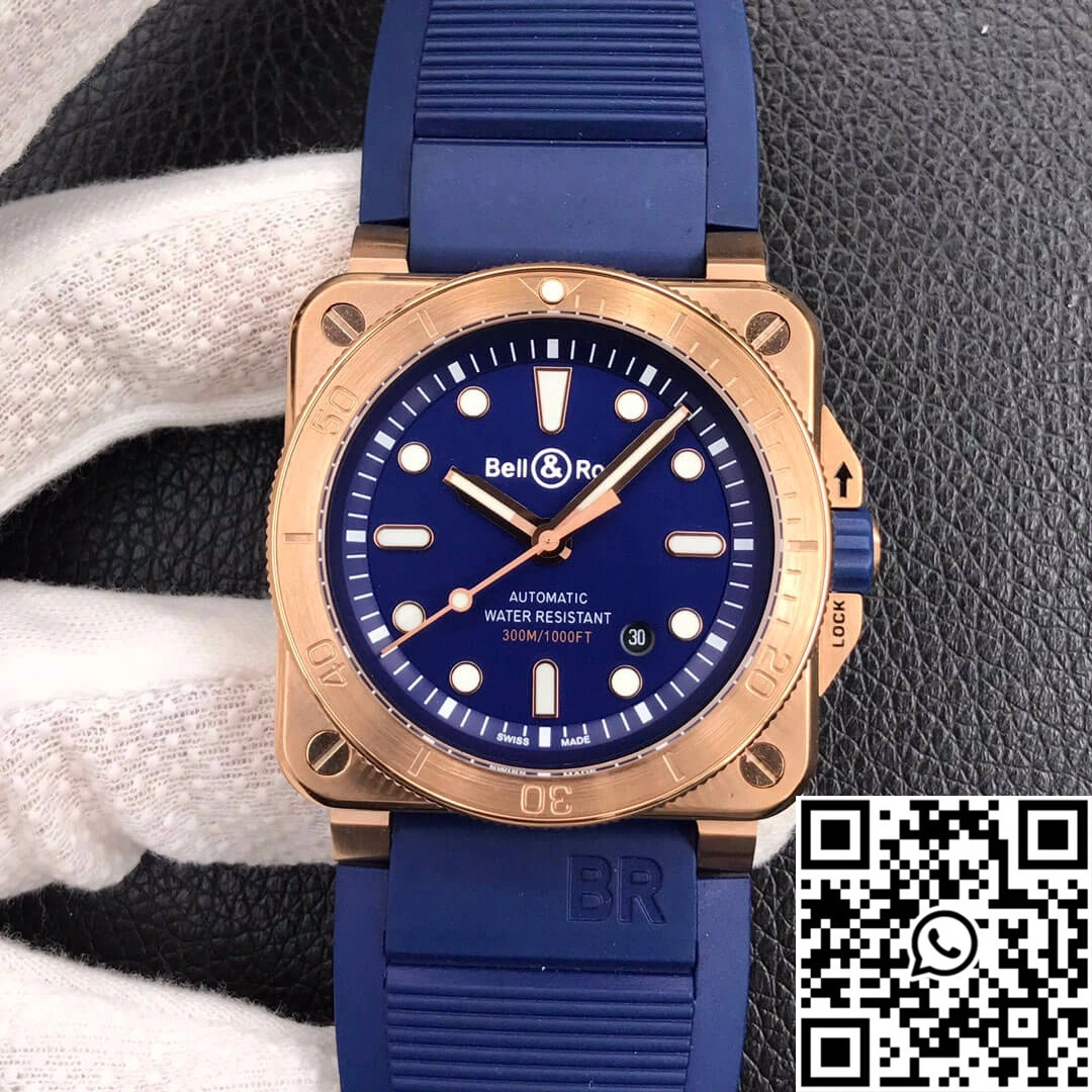 UrbanChic Bell Ross BR 03-92 Bronze Blue Dial 1529