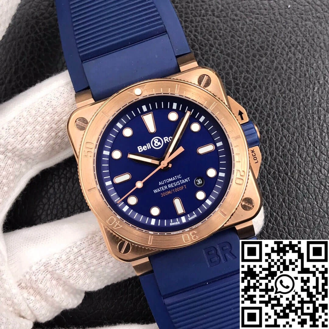 UrbanChic Bell Ross BR 03-92 Bronze Blue Dial 1529