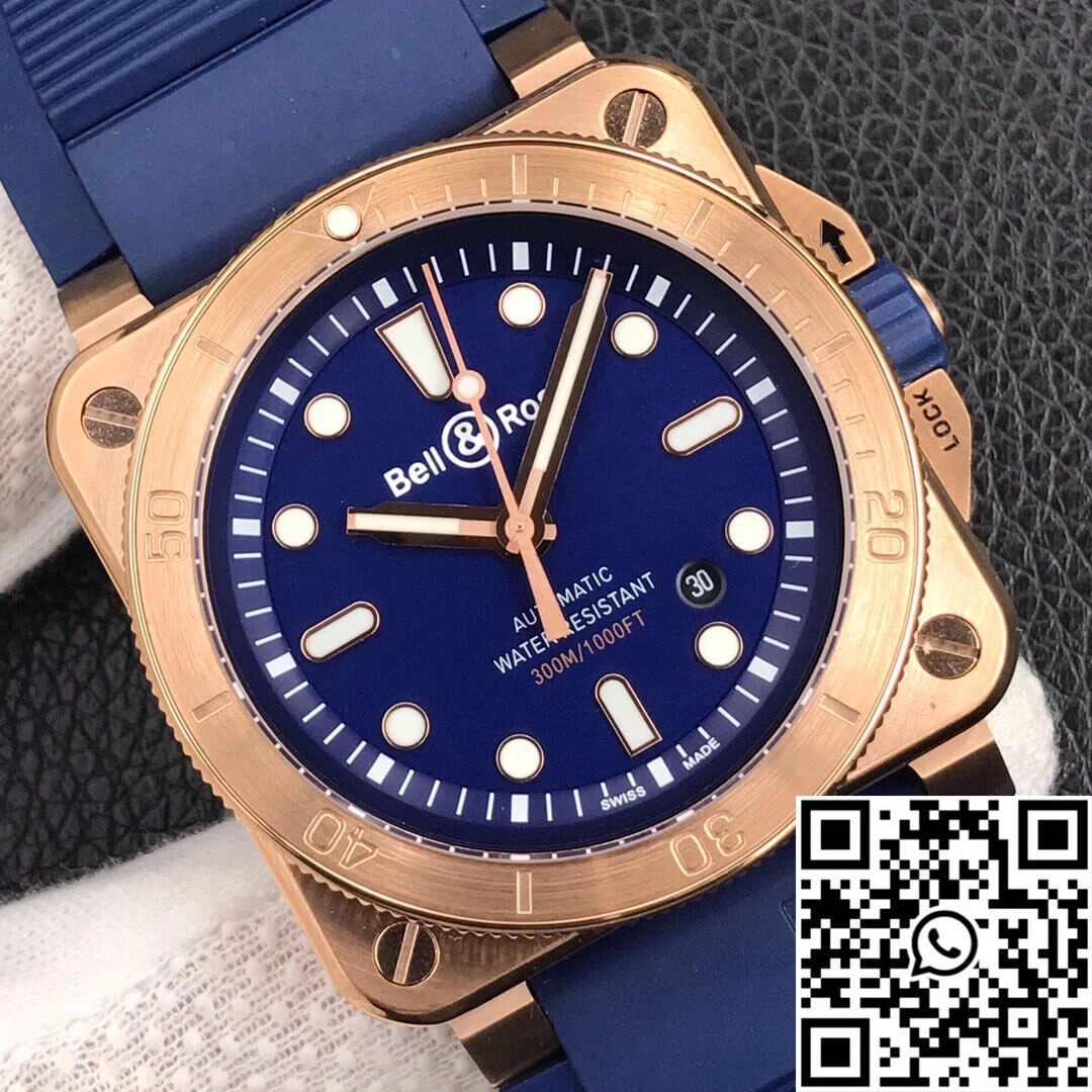 UrbanChic Bell Ross BR 03-92 Bronze Blue Dial 1529
