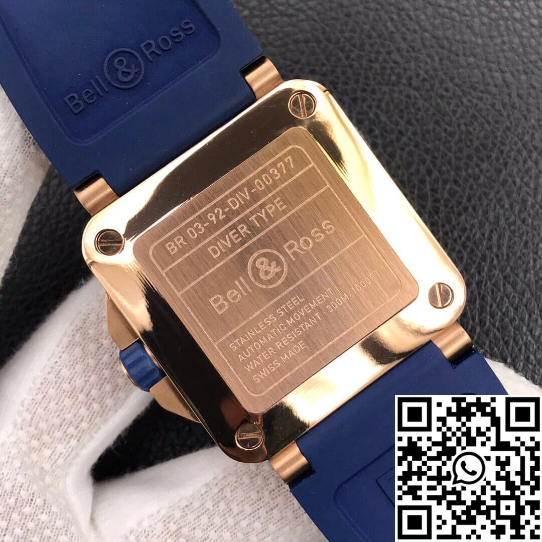 UrbanChic Bell Ross BR 03-92 Bronze Blue Dial 1529