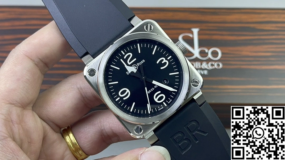 Bell Ross BR 03 BR Factory Black Dial FreshLook 1532