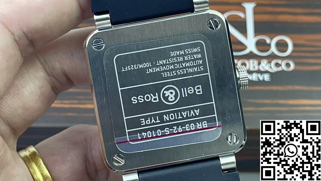 Bell Ross BR 03 BR Factory Black Dial FreshLook 1532