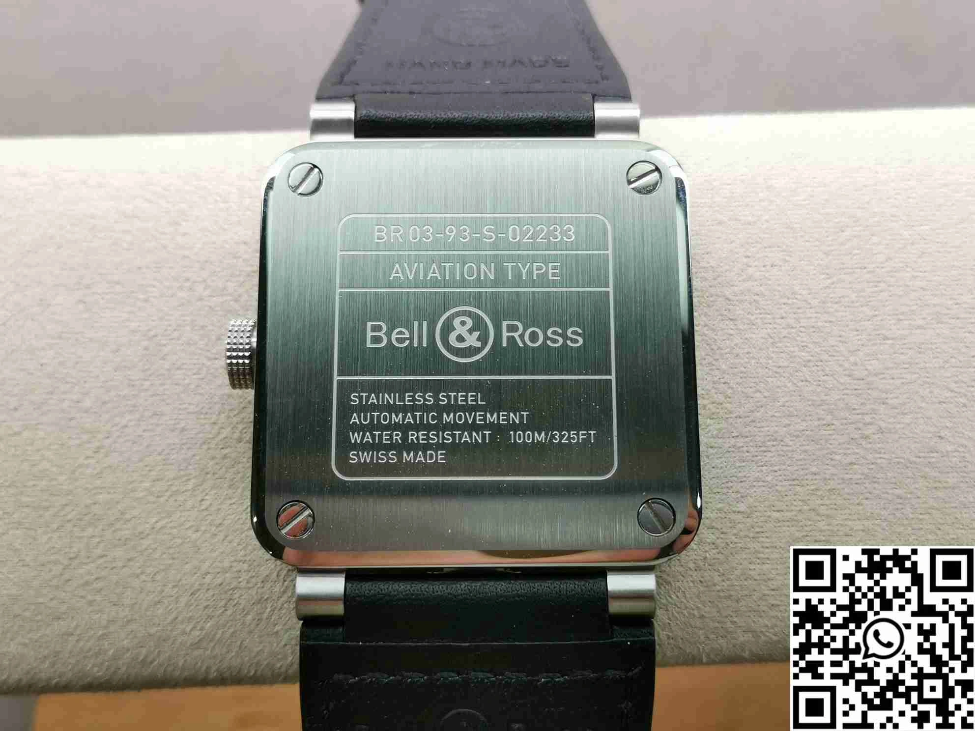 Packable Bell Ross BR 03 BR Factory GMT Black Dial 1525